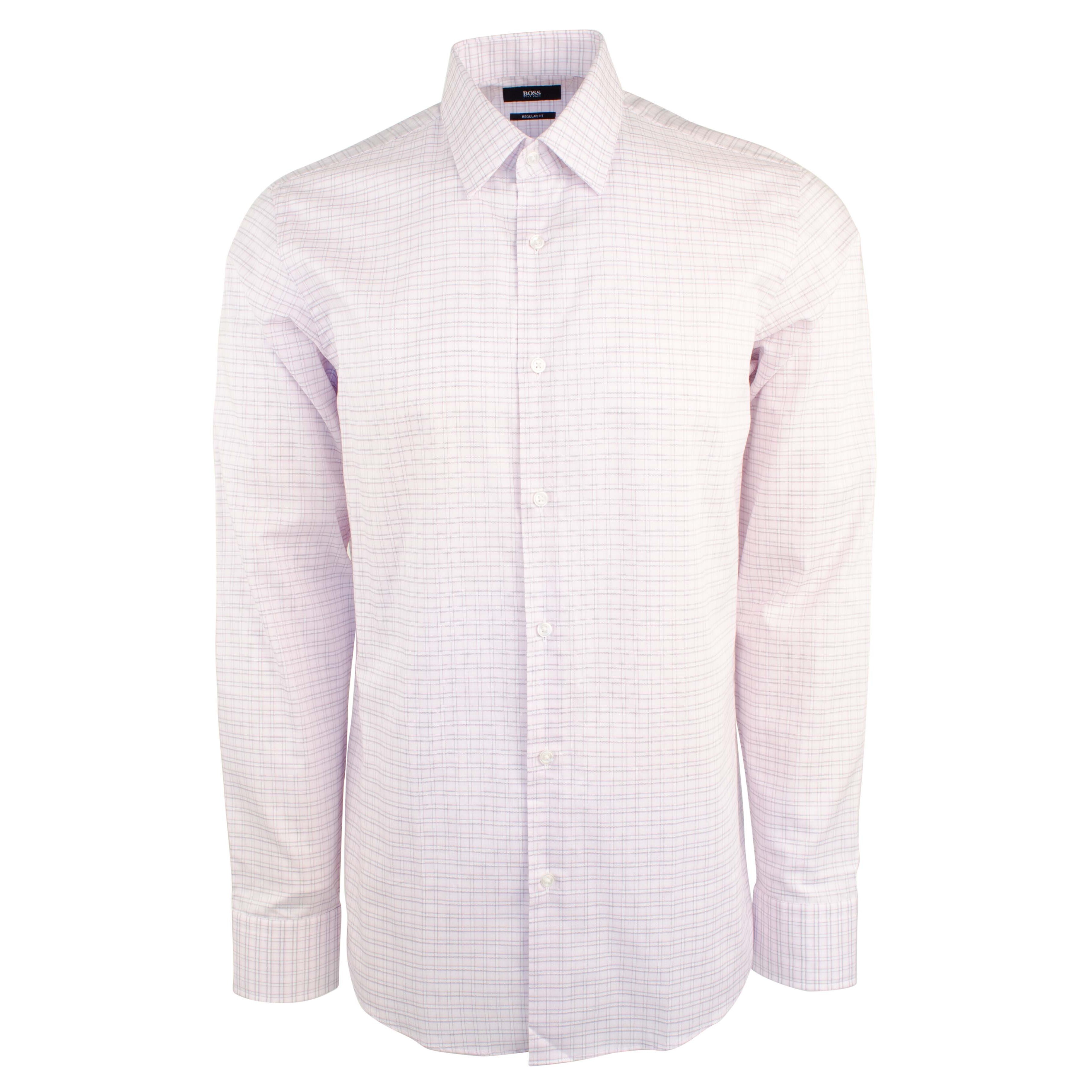 Hugo Boss Men's Regular Fit Cotton Dress Shirt Pp 15 32/33